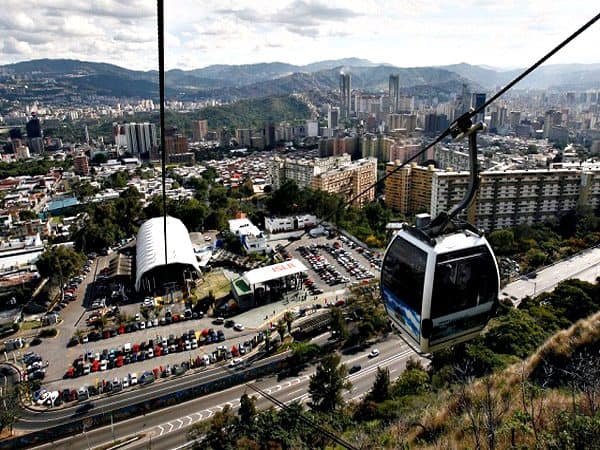 Teleférico de Caracas sitio que visitar
