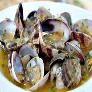 Almejas a la Malagueña Almejas a la Malagueña