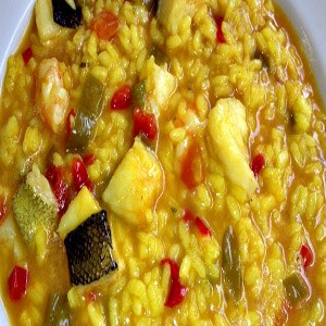 Arroz Caldoso con Bacalao Arroz Caldoso con Bacalao