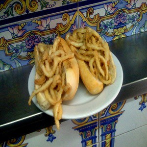Bocadillo de Calamares Bocadillo de Calamares