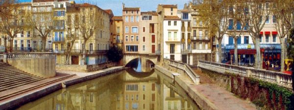 Canal de la Robine y Puente de los Mercaderes Narbona - ilutravel.com