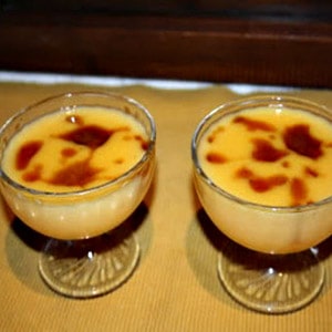 Natillas al Caramelo de Miel Natillas al Caramelo de Miel