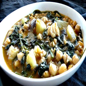 Potaje de Garbanzos con Bacalao Potaje de Garbanzos con Bacalao