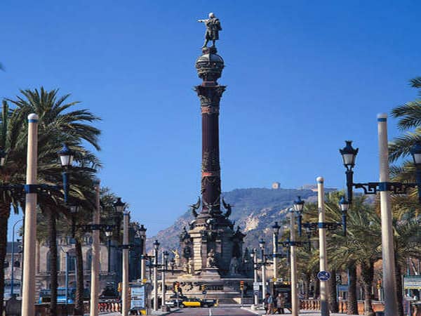 Monumento de Colón de Barcelona - Mirador que ver en Barcelona - Ilutravel.com