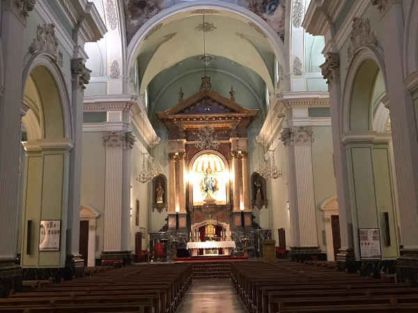 Vista interior de Parroquia Nuestra Señora de la Asunción