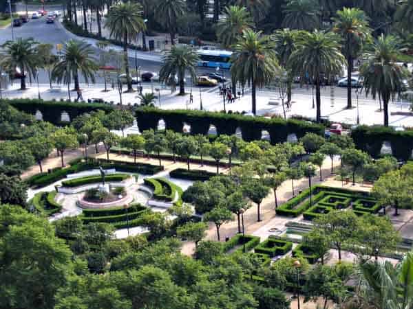 Jardines de Pedro Luis Alonso de Málaga - Visitar en 3 días Málaga - Ilutravel.com