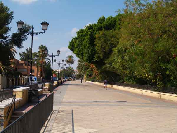 Paseo del Malecón de Murcia - Para ver y visitar - Ilutravel.com